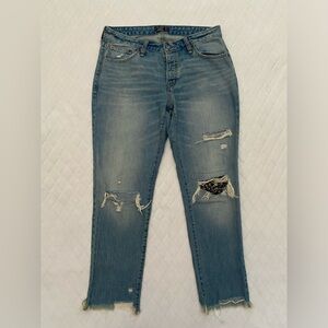 Abercrombie & Fitch Low Rise Slim Boyfriend 27/4R Jeans
